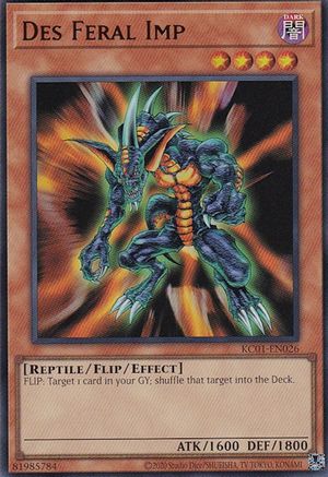 Des Feral Imp KC01-EN026, 25th Anniversary Ultimate Kaiba Set