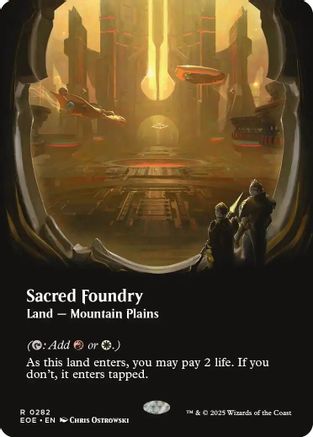 Sacred Foundry (Borderless) 282, Edge of Eternities